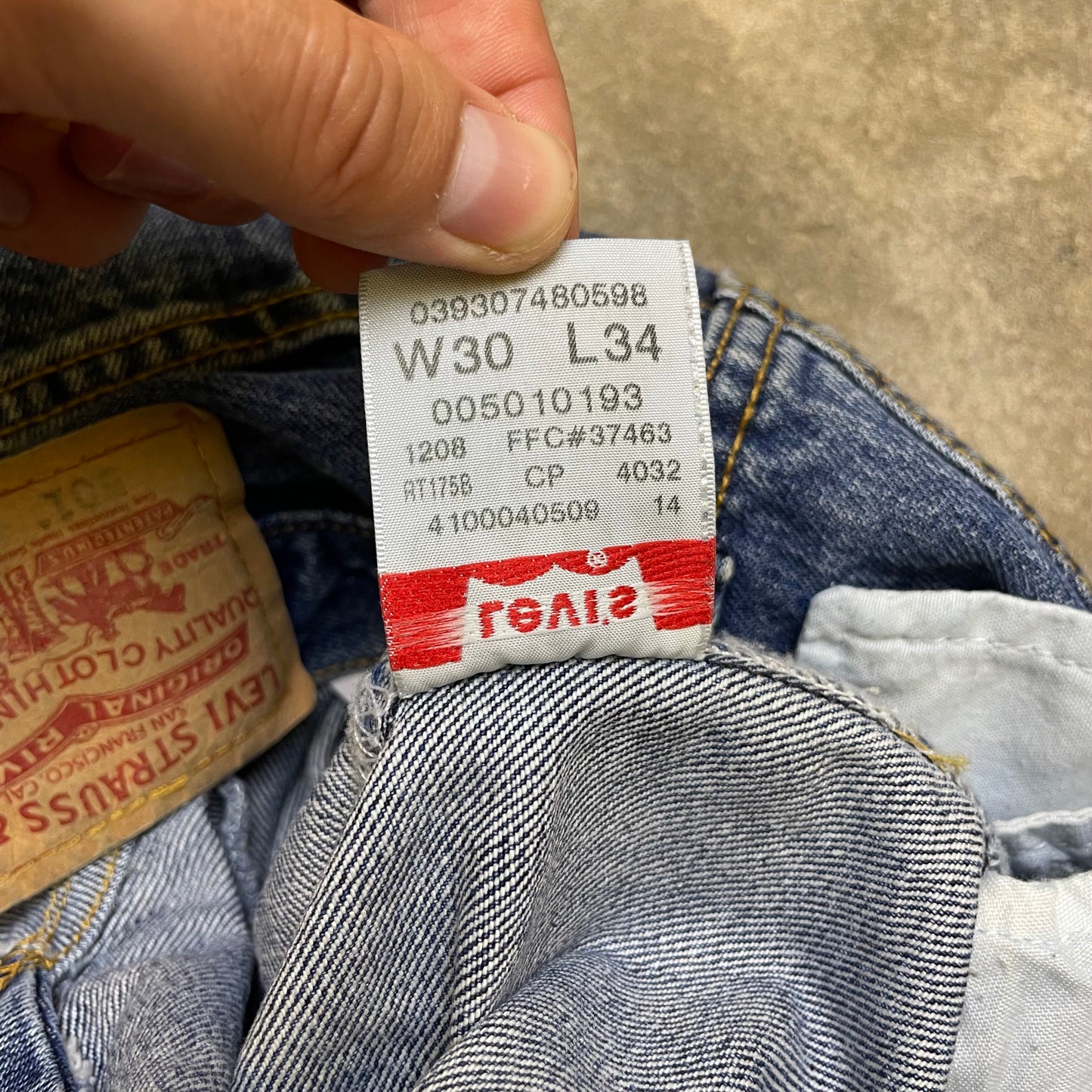 2008 Levis 501 (M)