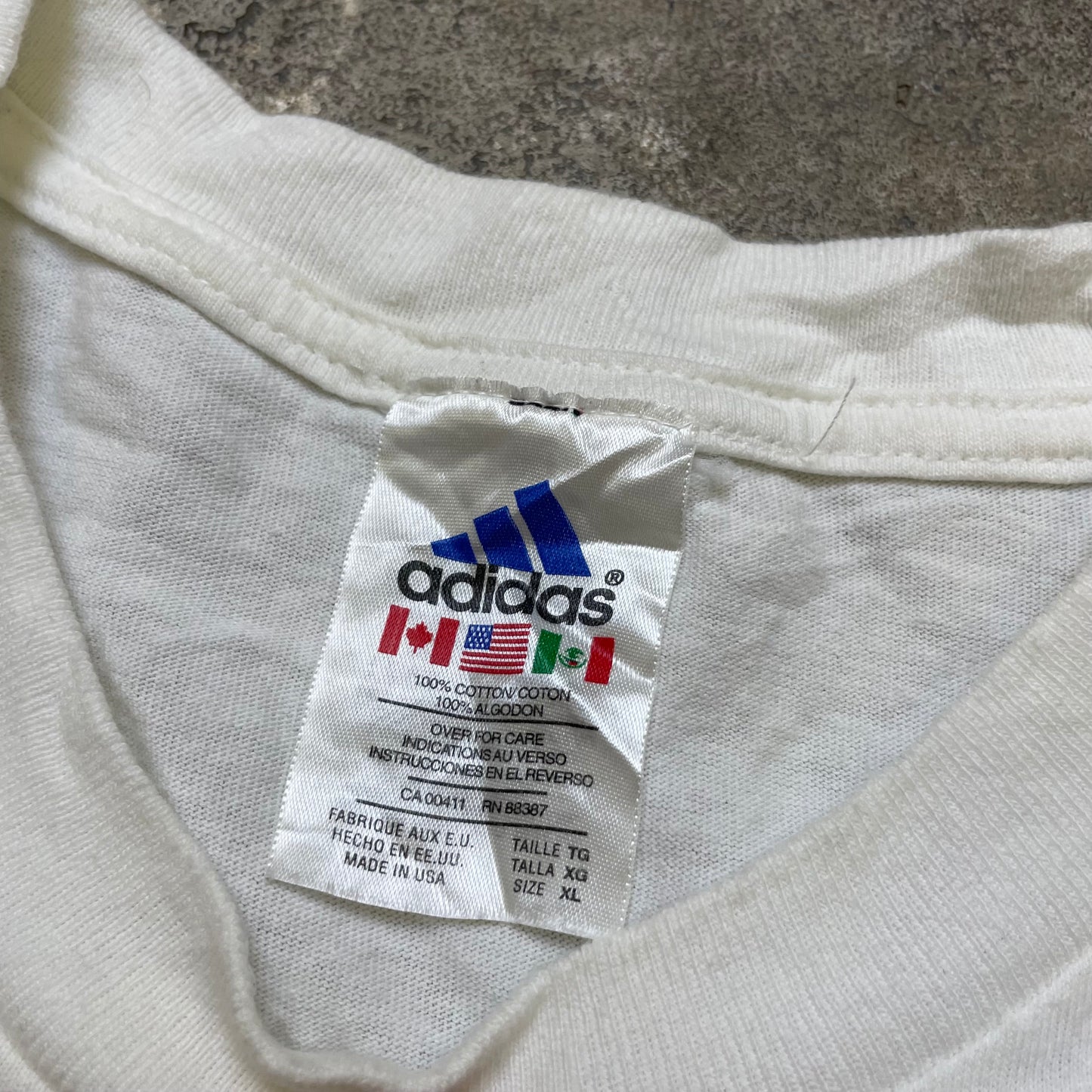 1990's Adidas medical tee (XL)