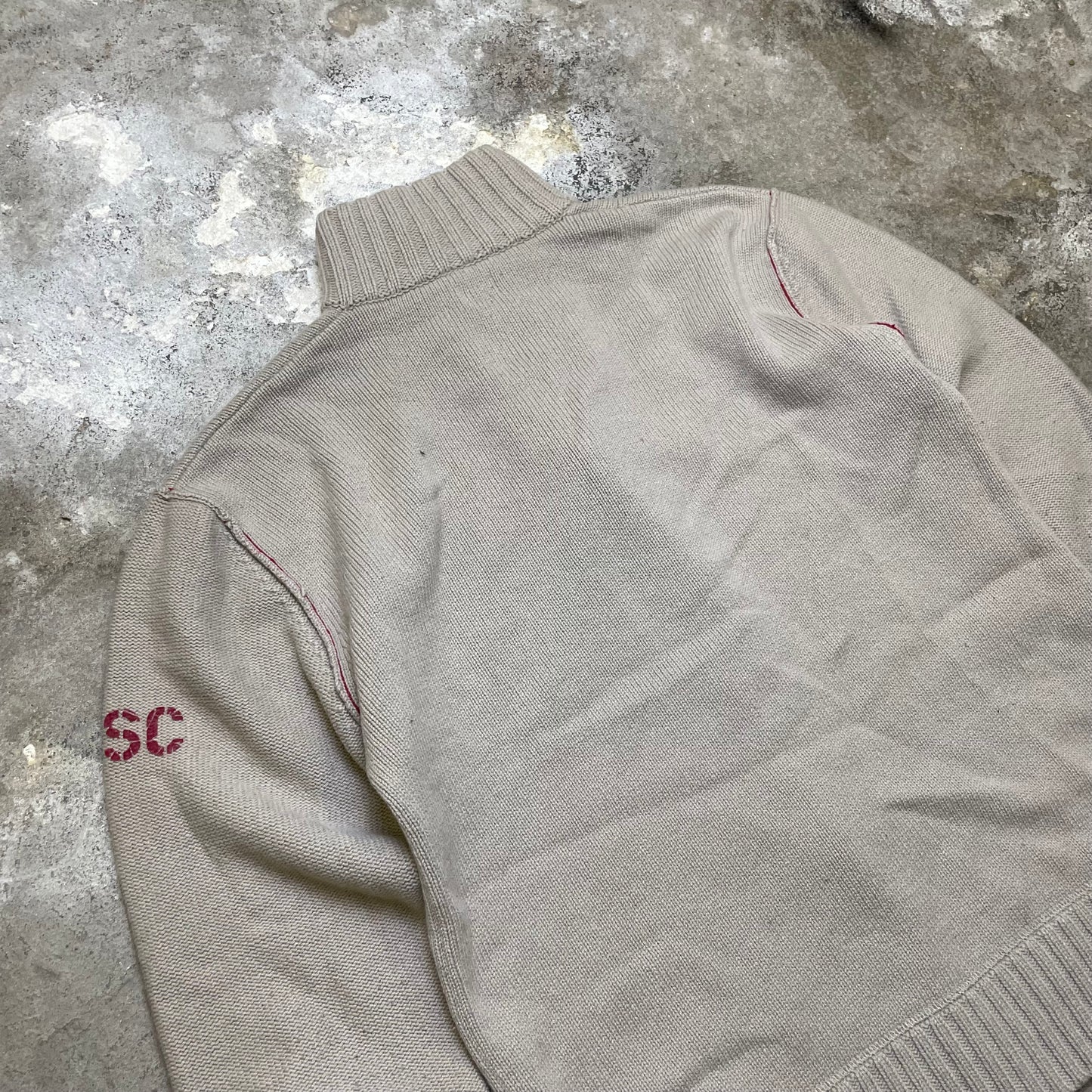 2004 Levi's zip up knit (XL)