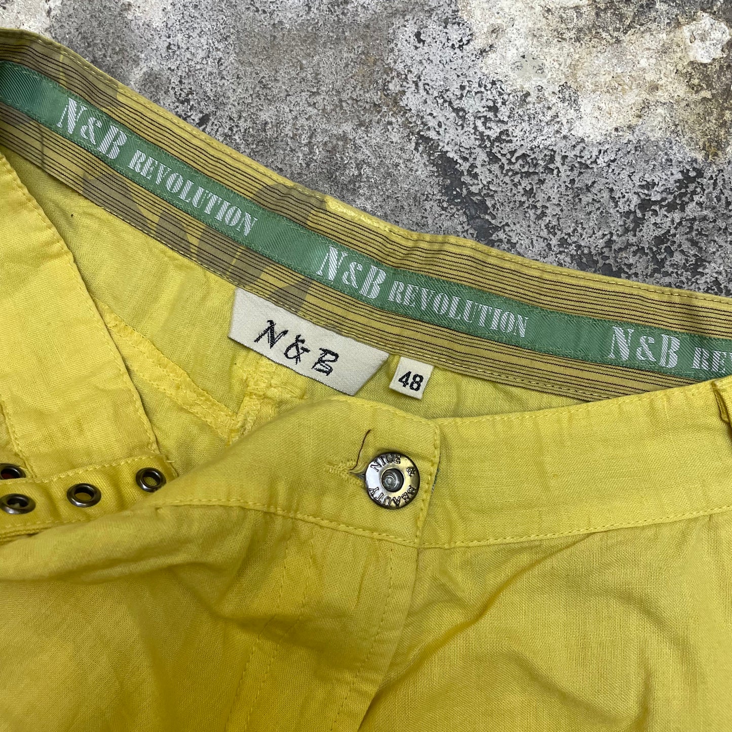 Y2K Baggy Cargo Pants (L)