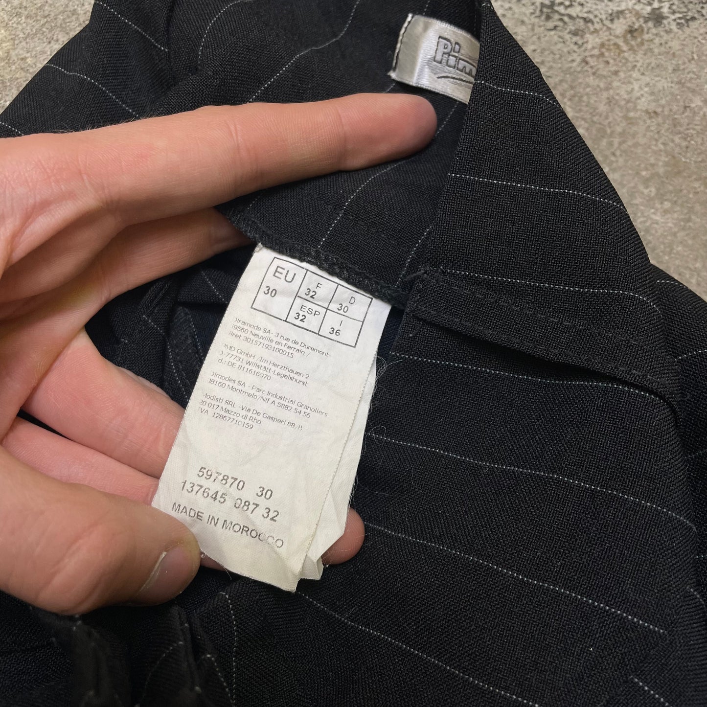 Flared Y2K chinos (S)