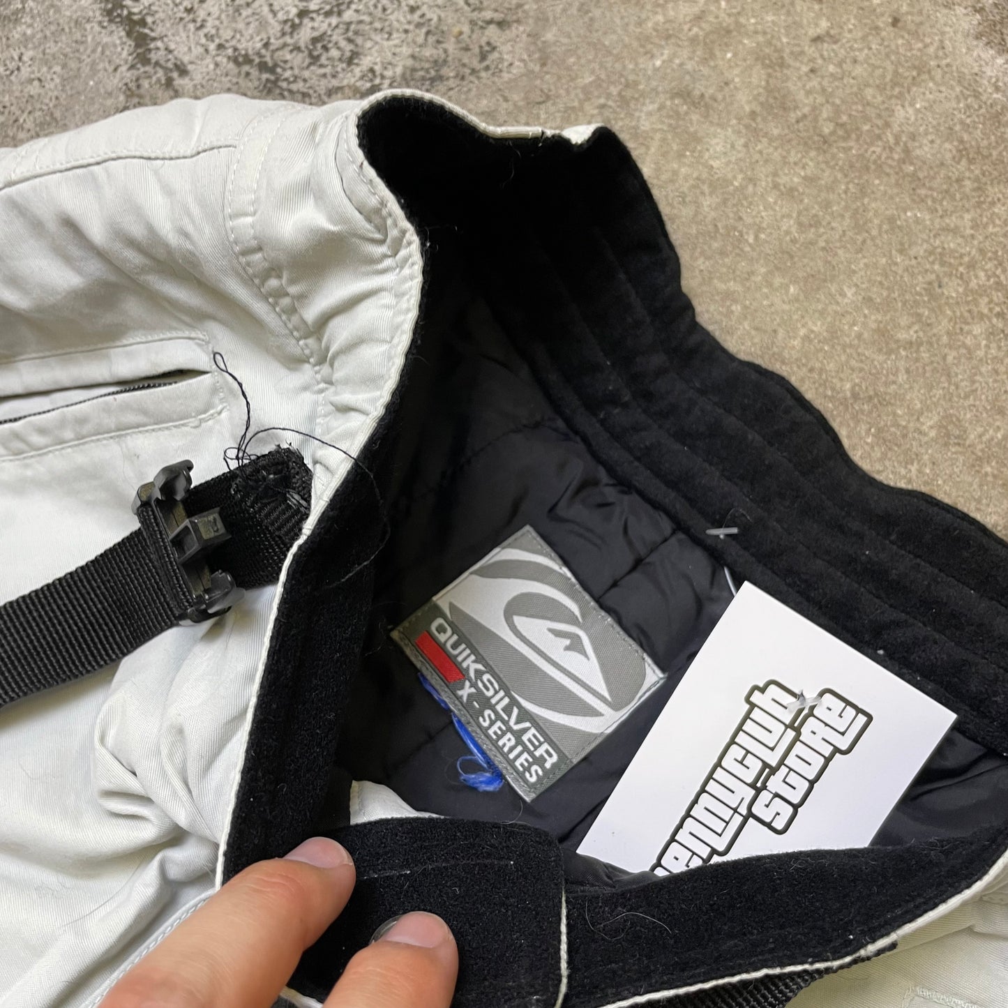 1990s Quiksilver ski/snowboard thermal pants (S)