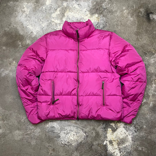 Pink Y2K puffer (S)