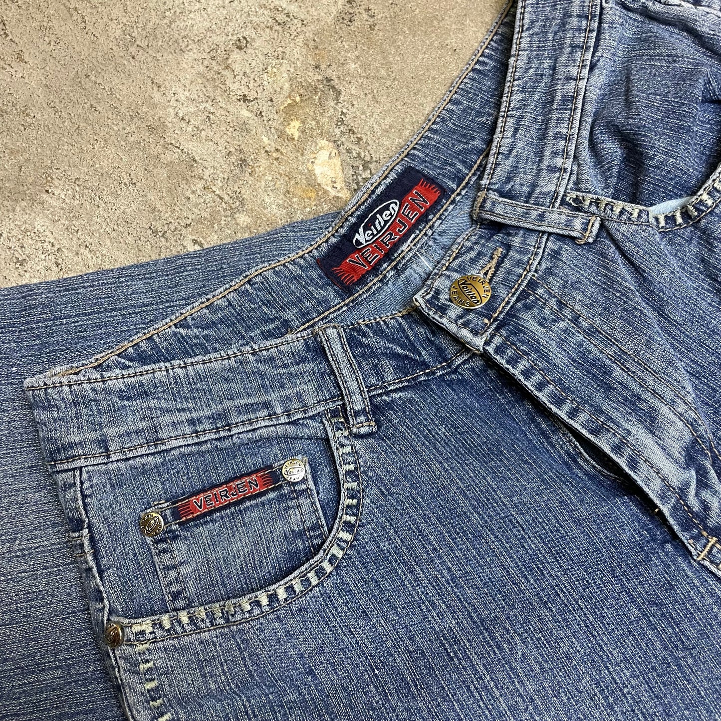 Y2k low waist Veirjen jeans (S)