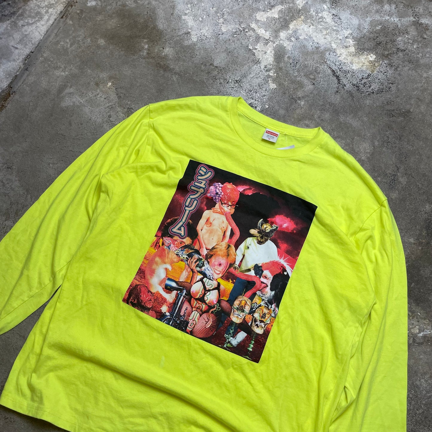 SS19 Supreme Sekintani longsleeve (XL)