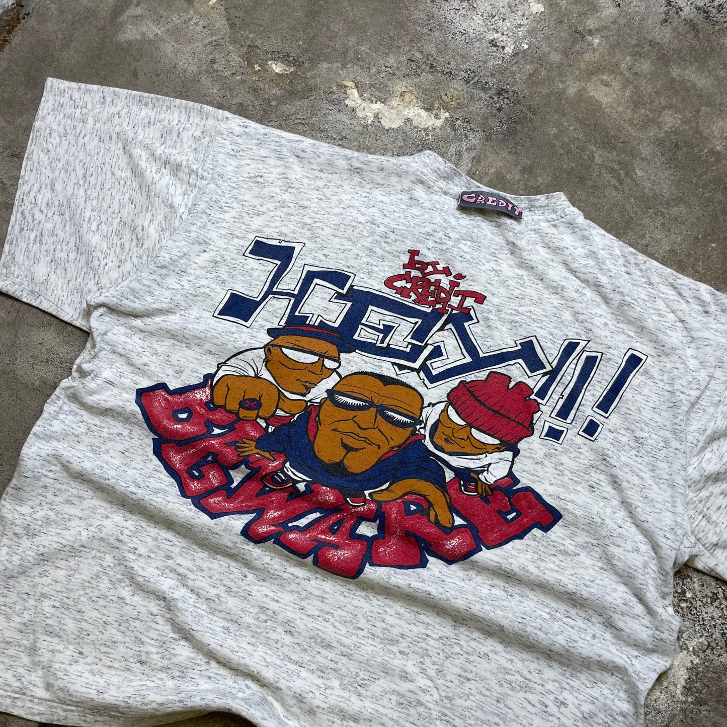 1990's Credit tag tee (XL)