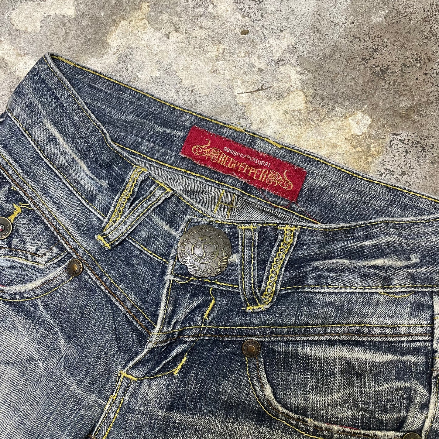 Y2K Low waist baggy jeans (XS)