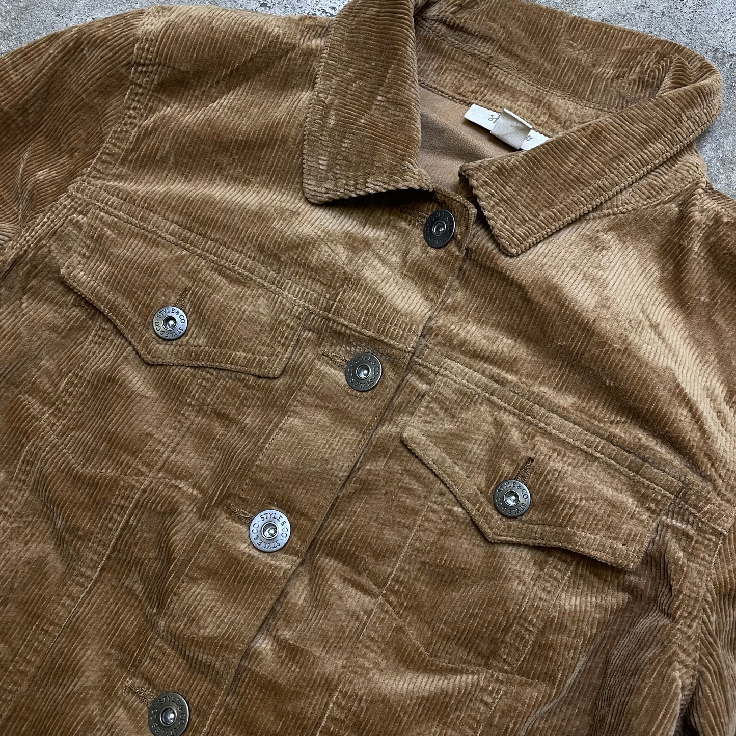 Y2K Corduroy Jacket (S)