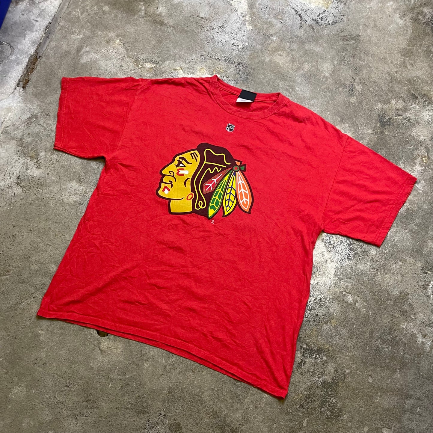 2000s Chicago Redskins NHL tee (L)