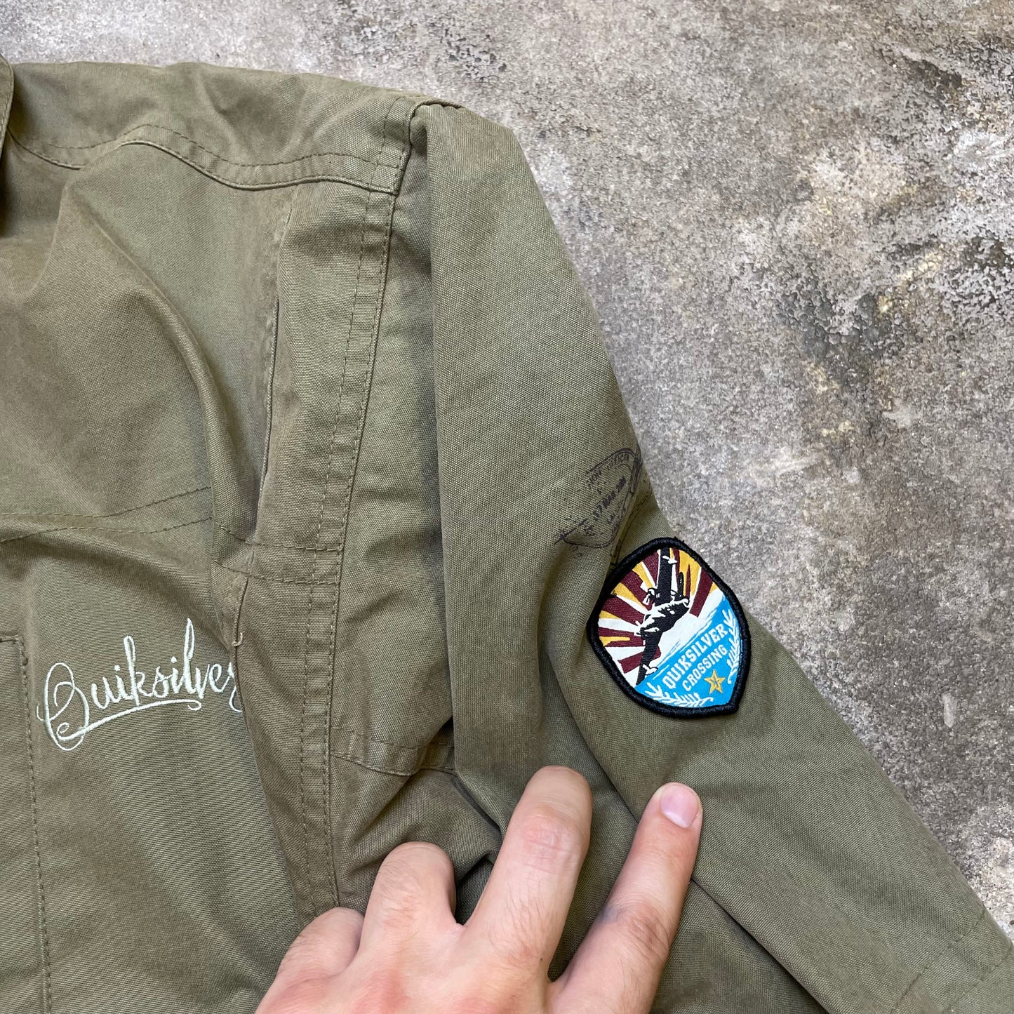 2000s Quiksilver jacket (XL)
