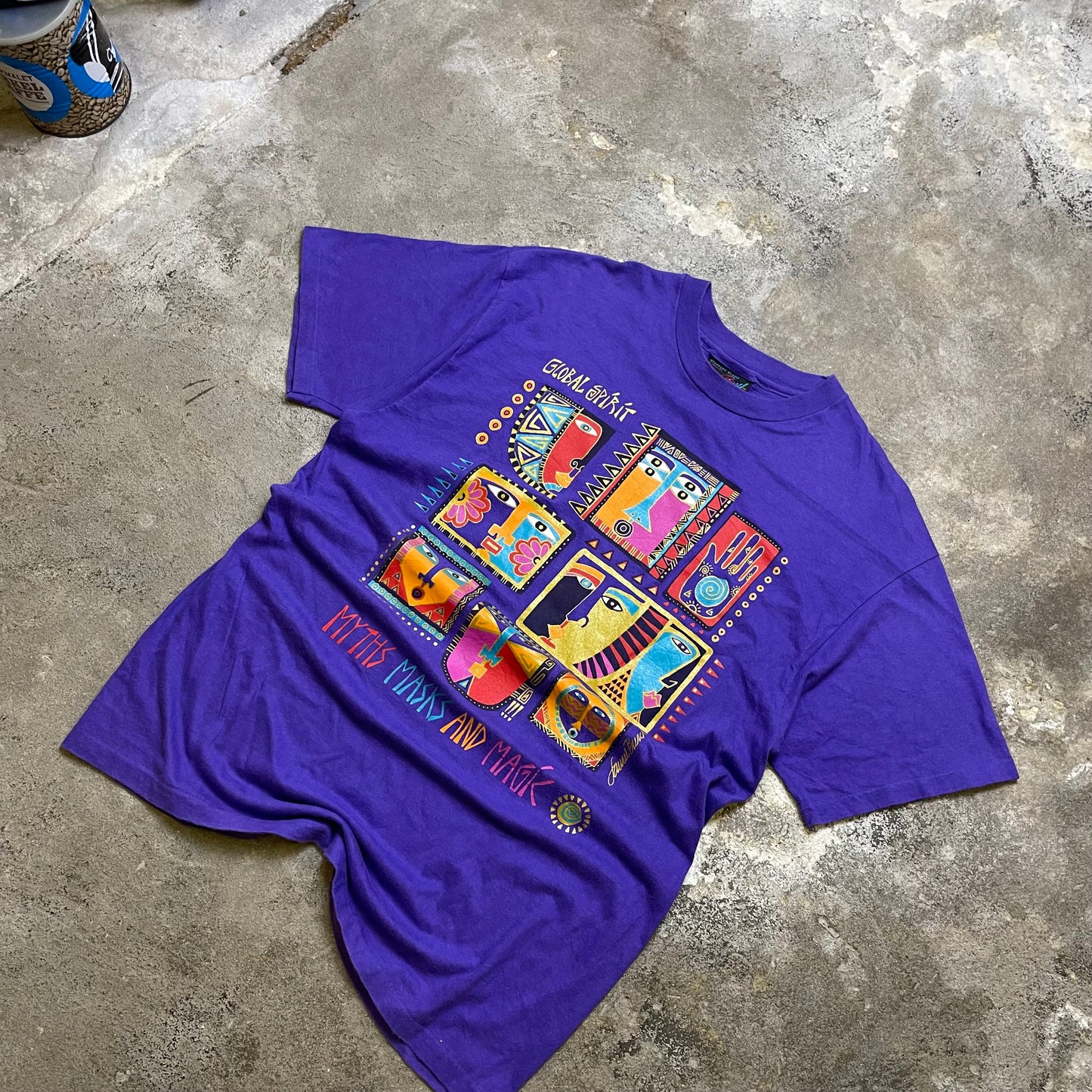 1990's "Global Spirit" tee (L)