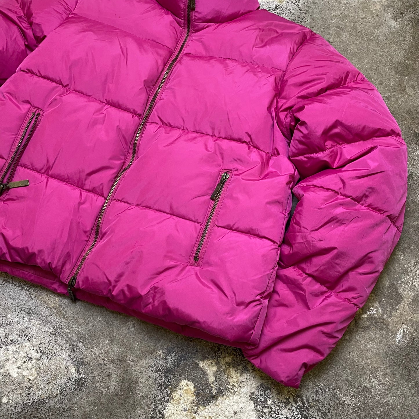 Pink Y2K puffer (S)