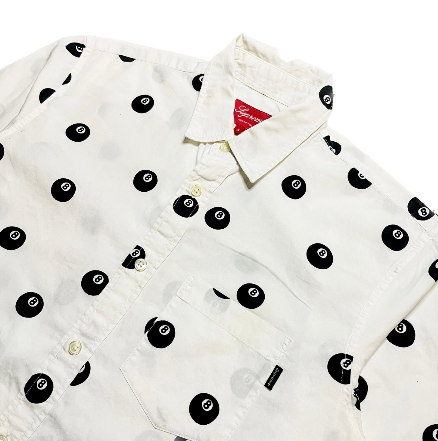 Supreme 8ball shirt (S)