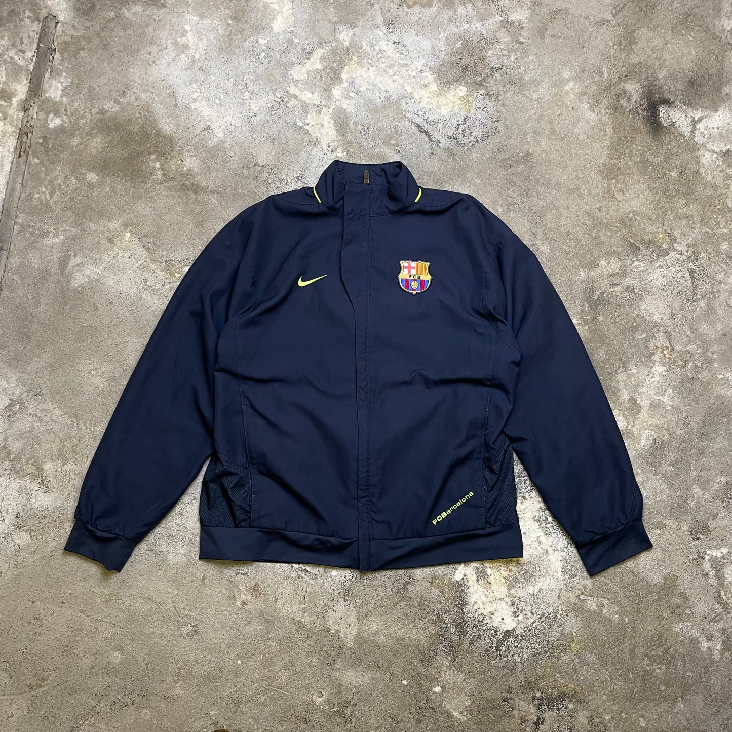 2007/08 FC Barcelona tracktop (M)