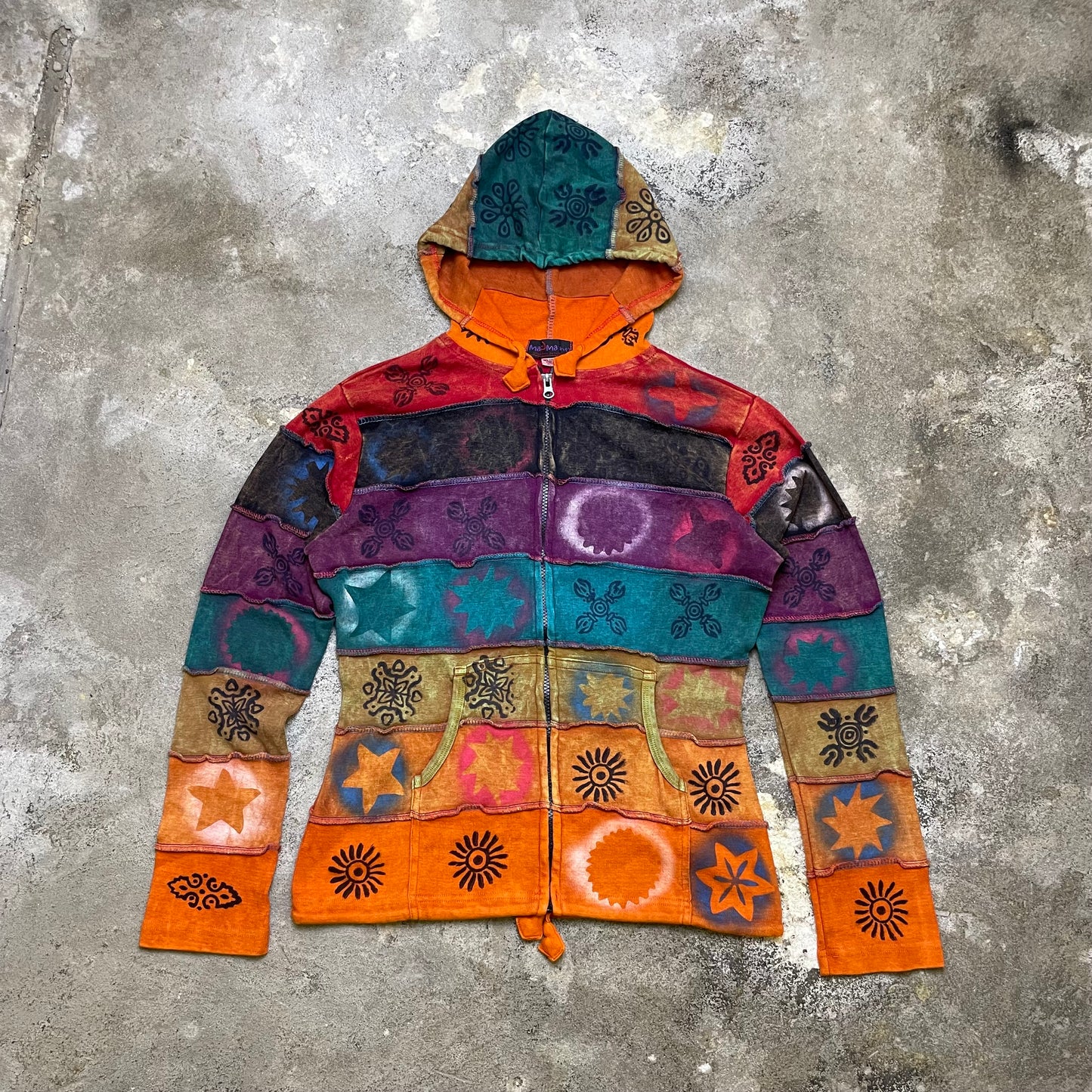 Y2K Zip Up (L)