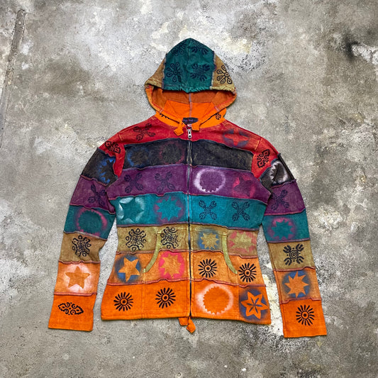 Y2K Zip Up (L)