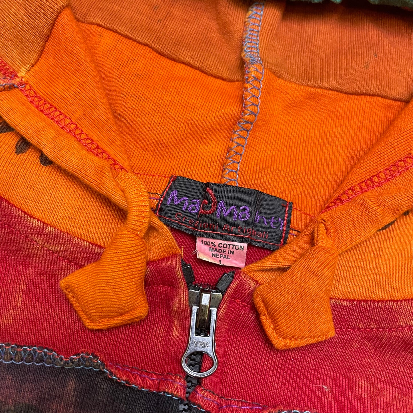 Y2K Zip Up (L)