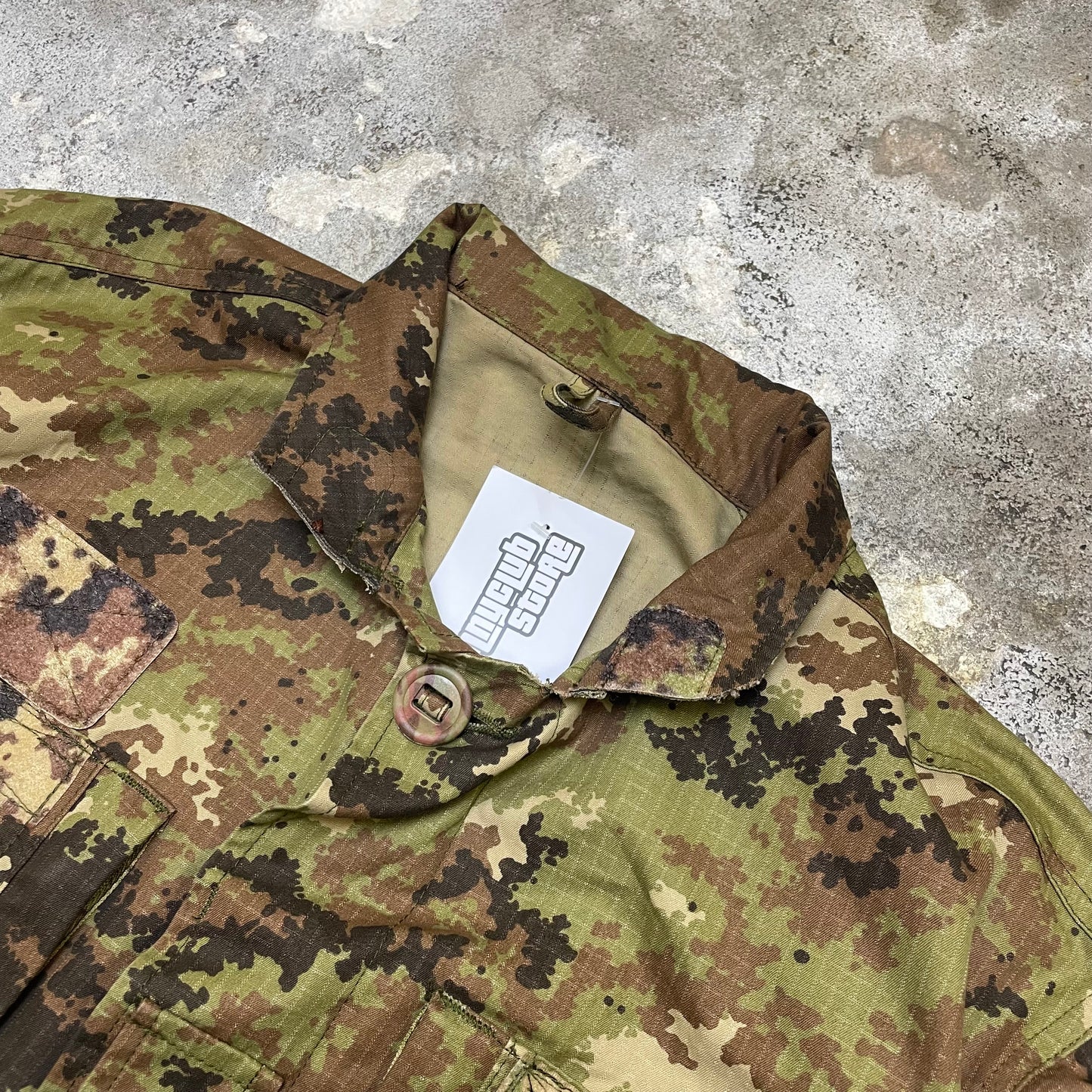 Italian Army Camo jacket (M)