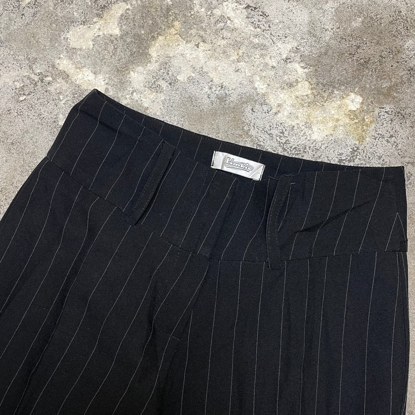 Flared Y2K chinos (S)