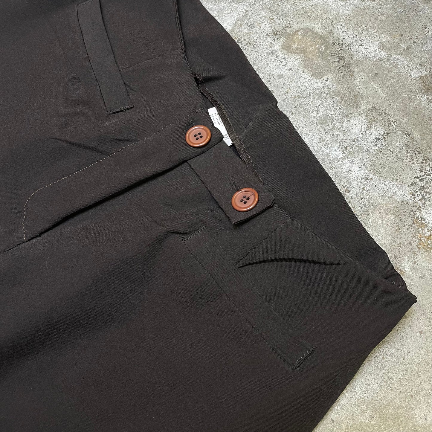 Made in Italy flared pants (M)