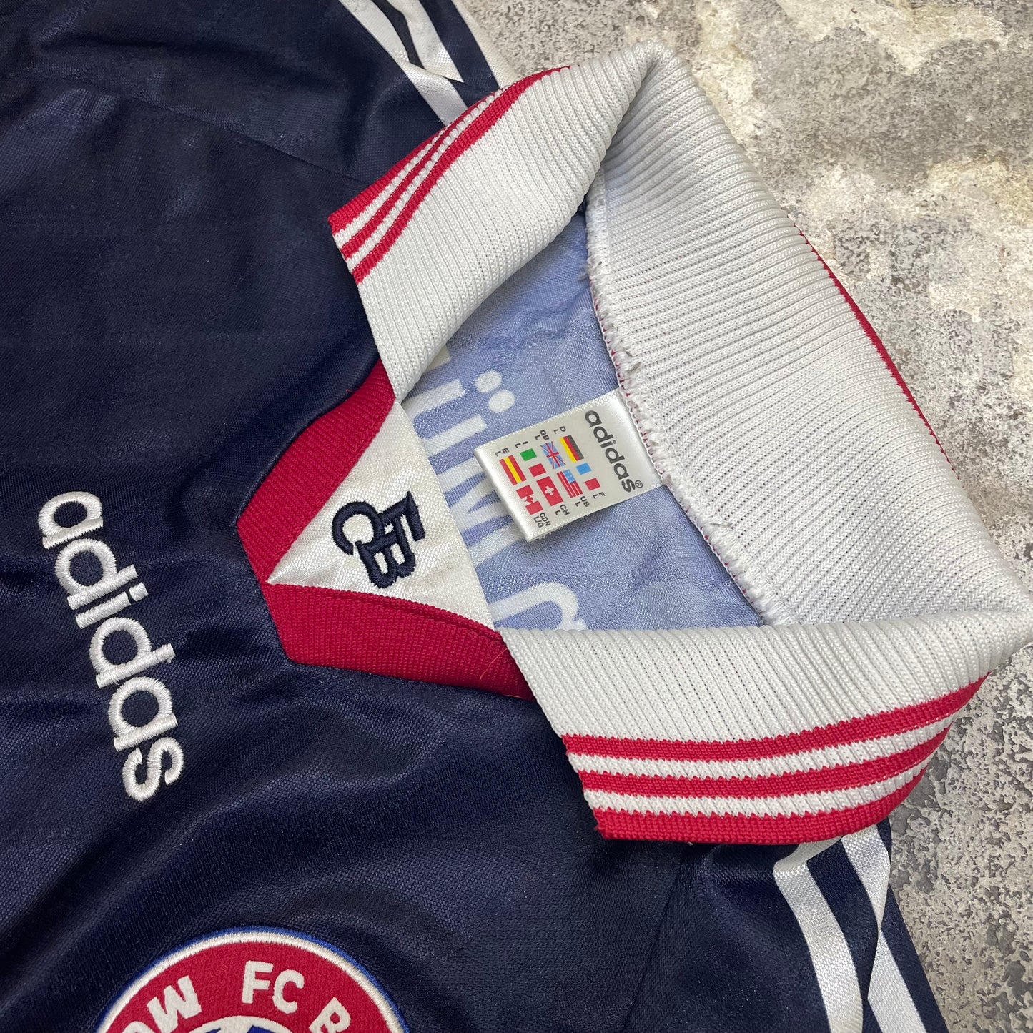 1997-99 FC Bayern München Home jersey (L)