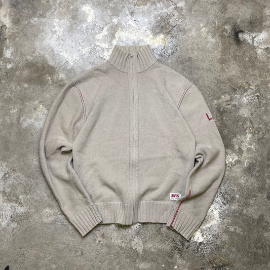 2004 Levi's zip up knit (XL)