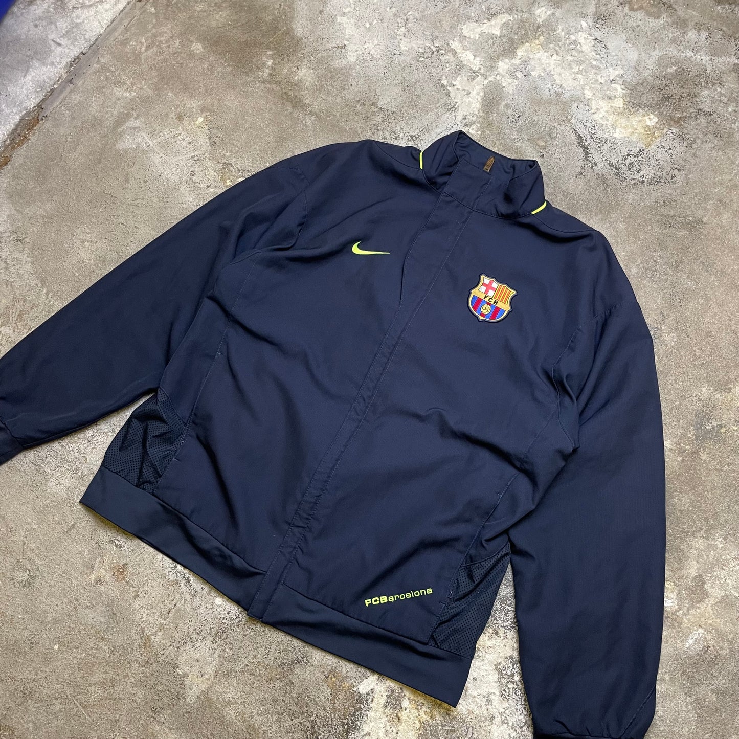 2007/08 FC Barcelona tracktop (M)