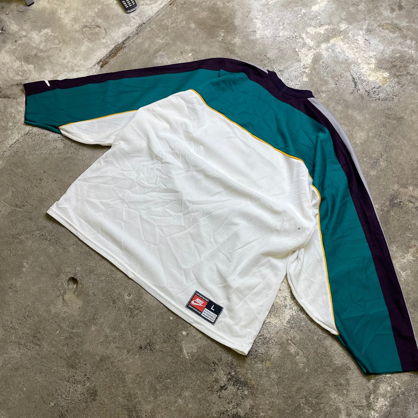 1997-99 Anaheim Ducks Nike hockey jersey (L)