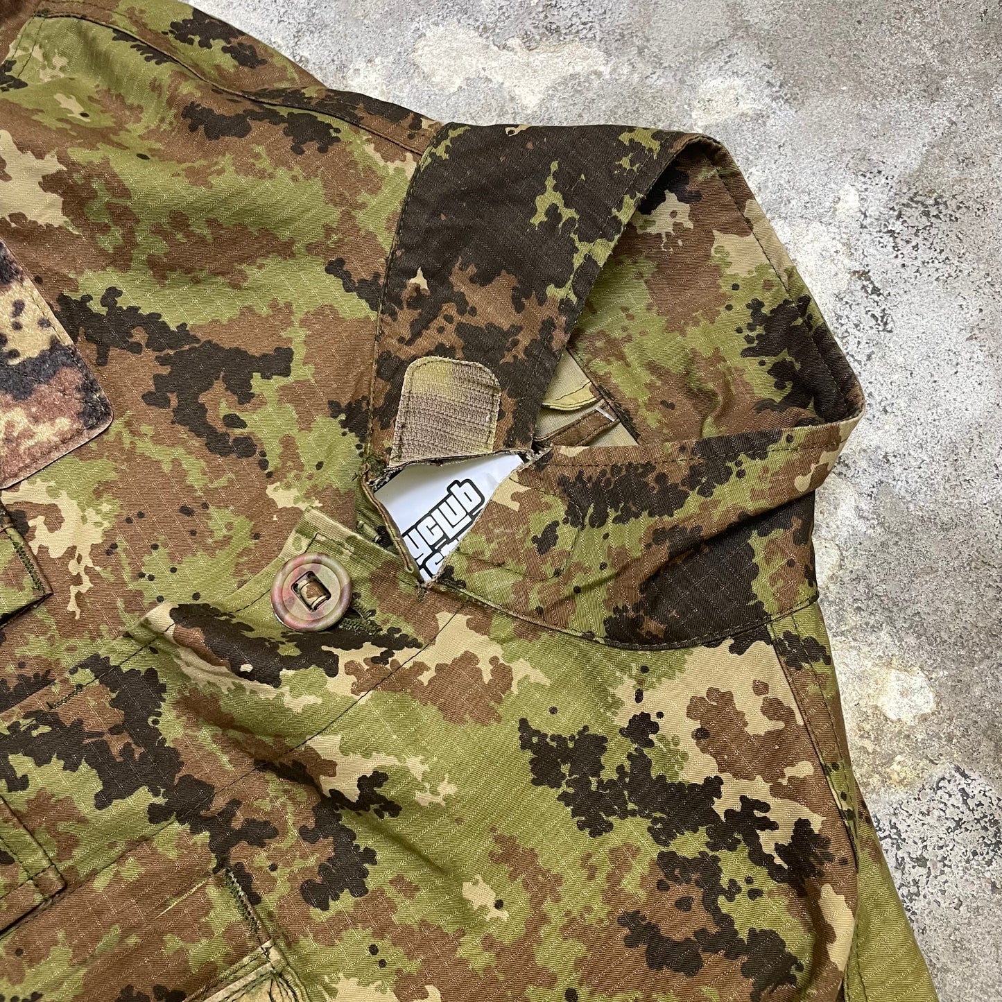 Italian Army Camo jacket (M)