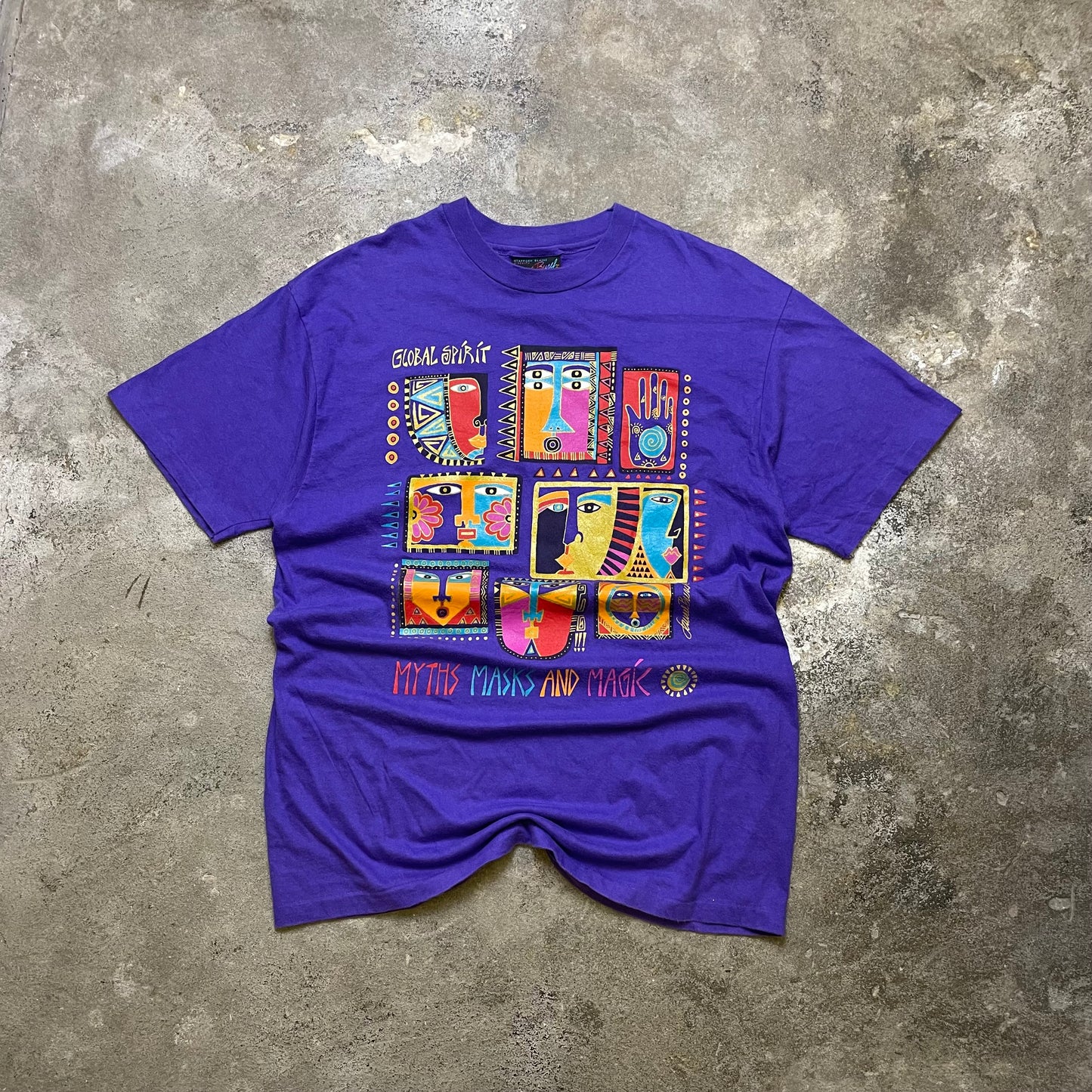 1990's "Global Spirit" tee (L)