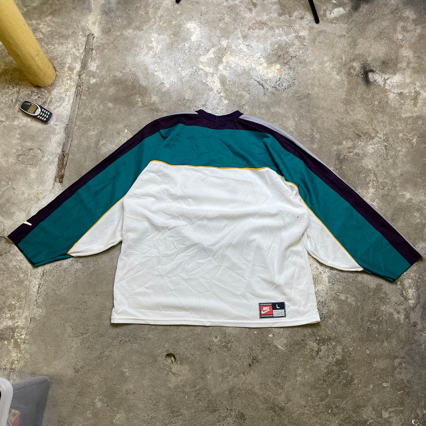 1997-99 Anaheim Ducks Nike hockey jersey (L)