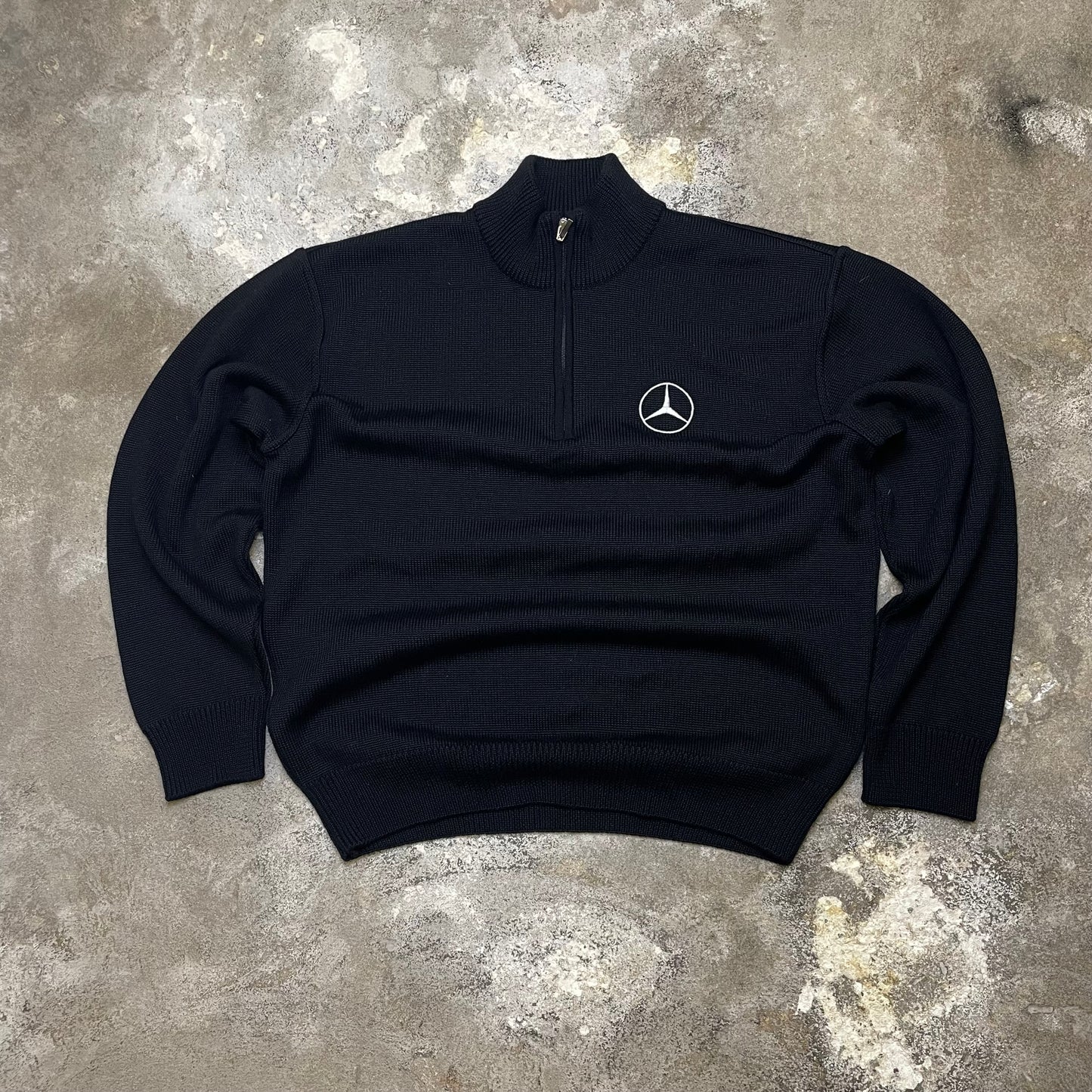 Mercedes-Benz Merino 1/4 zip (M)
