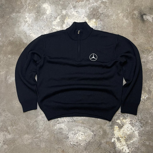 Mercedes-Benz Merino 1/4 zip (M)