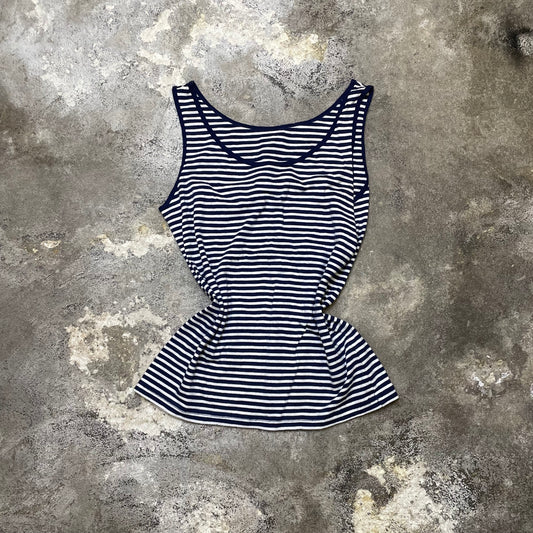 Striped Y2K Top (M)