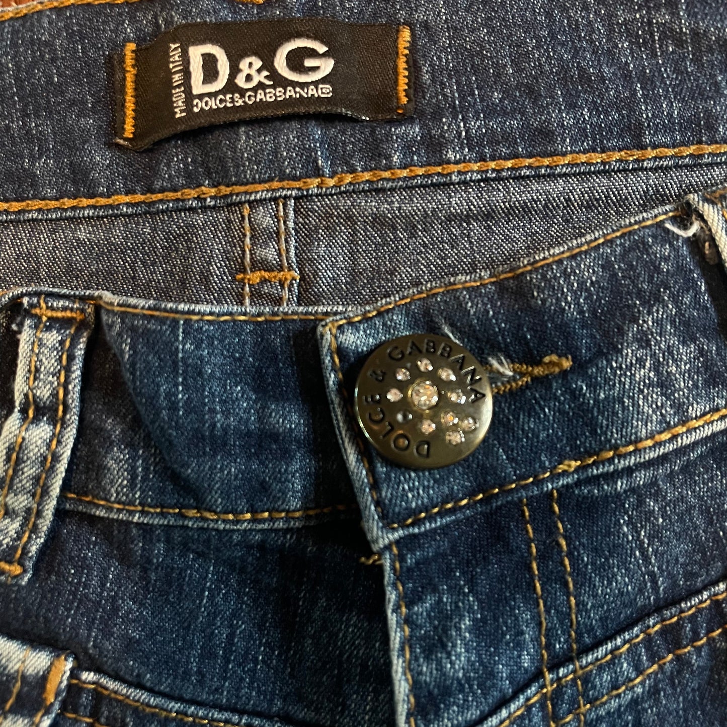 Vintage Y2K Dolce&Gabbana flared jeans (W33)